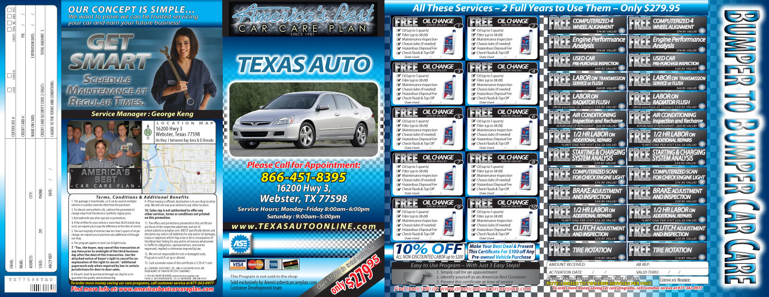 TexasAuto16200HWY3 Americas Best Car Care Plan