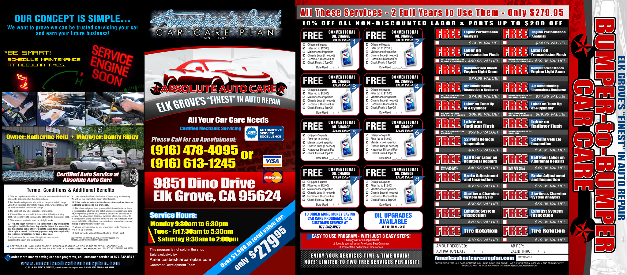 Absolute Auto Care Elk Grove, CA Americas Best Car Care Plan